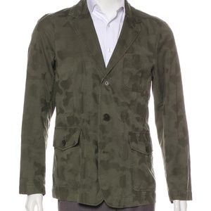 SOLD Michael Kors Camouflage Green Sports Coat Jacket M